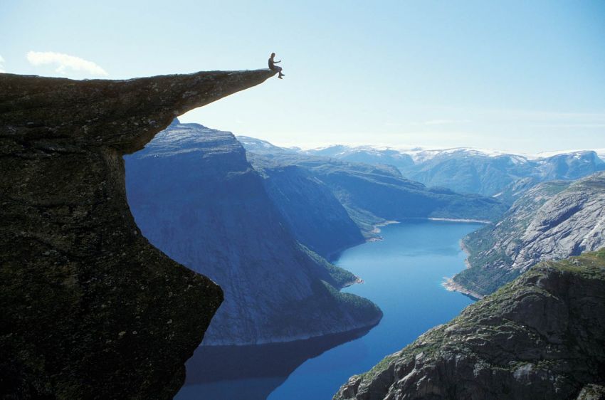 Trolltunga (Langue du Troll)