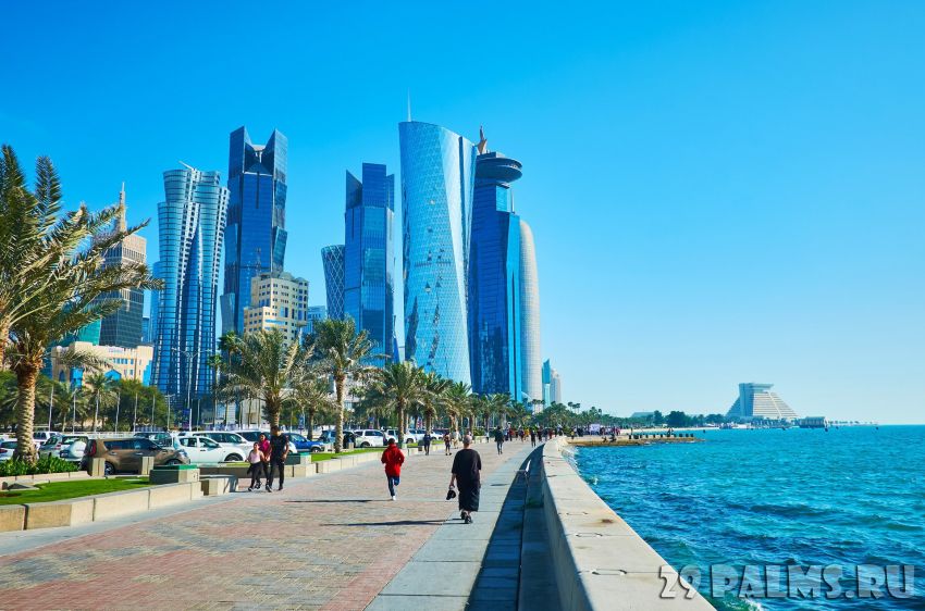 Corniche Promenade in Doha