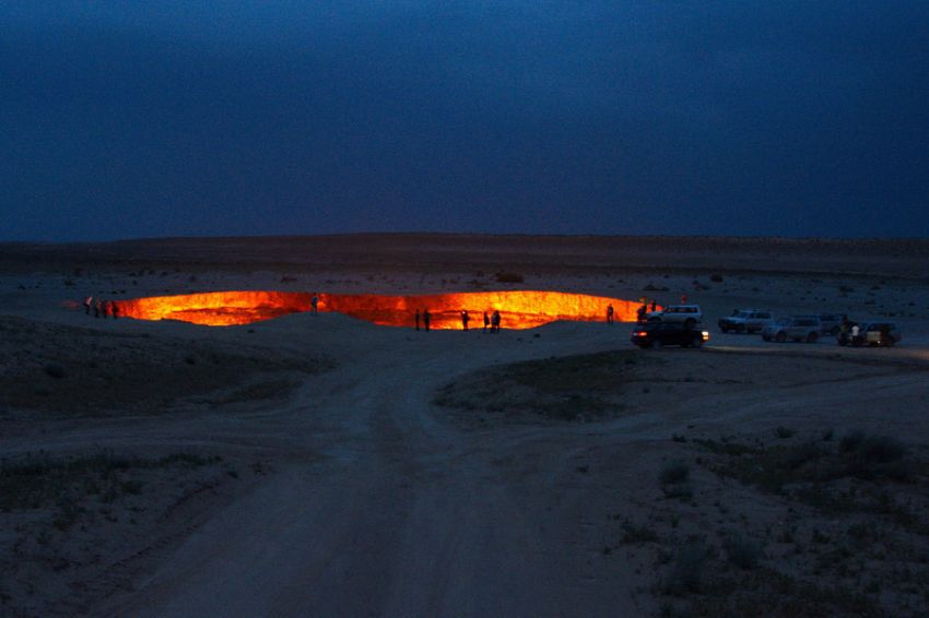 Газовый кратер Дарваза